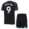 Officiële Voetbalshirt + Korte Broek Manchester City Haaland 9 Derde 2023-24 - Kids